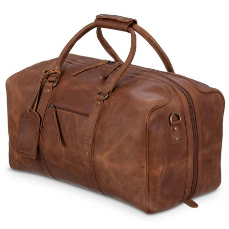 Big Mouth 40L Leather Duffle - Image 11