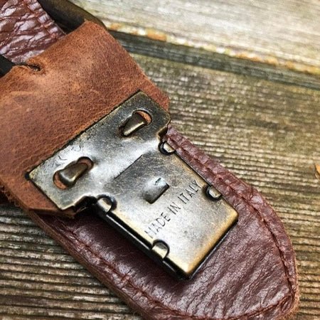 Front Pocket Leather Briefcase - Image 3