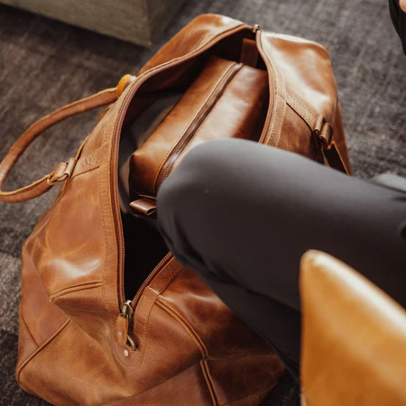 Leather Dopp Kit - Image 3
