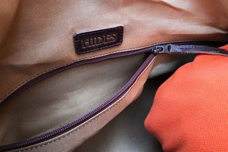 Leather Gym Bag 37L - Image 4