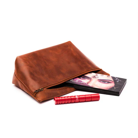 Leather Makeup Bag - Image 5