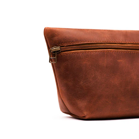 Leather Makeup Bag - Image 4