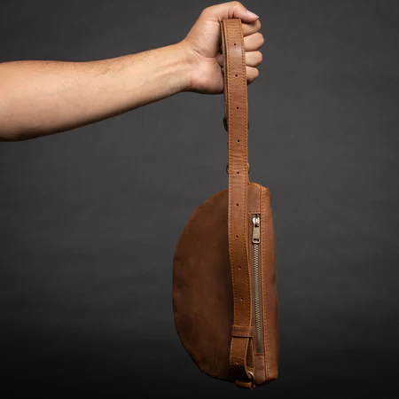Nexus Leather Belt Bag - Image 3